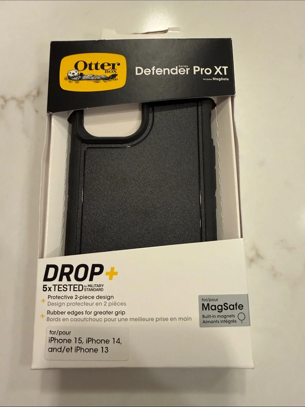 OtterBox Defender Pro XT Black MagSafe iPhone Case